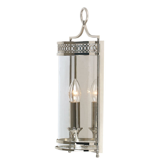 Elstead Lighting GH-WB-PN Guildhall Wall Light - Polished Nickel