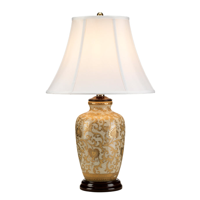 Elstead Lighting GOLD-THISTLE-TL Goth Thistle 1 Light Table Lamp