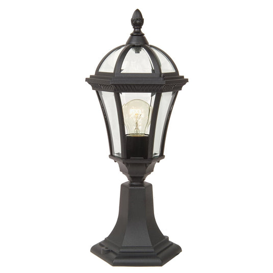 Garden Zone GZH-LB3 Ledbury 1 Light Pedestal Lantern