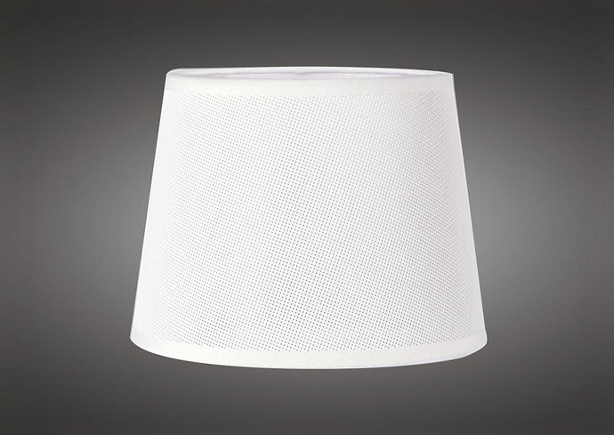 Mantra M5237 Habana White Round Shade 200 x 152mm, Suitable for Wall Lamps