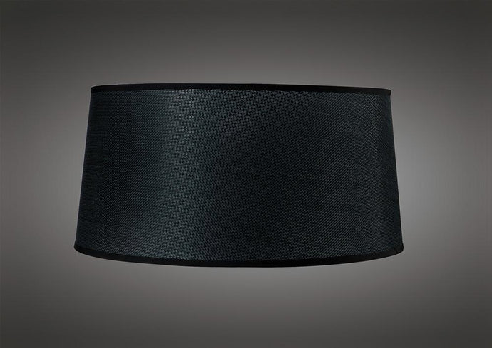 Mantra M5303 Habana Black Round Shade 410/450mm x 215mm, Suitable for Pendant Lights