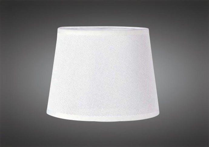 Mantra M5312 Habana White Round Shade 300/350mm x 250mm, Suitable for Floor Lamps