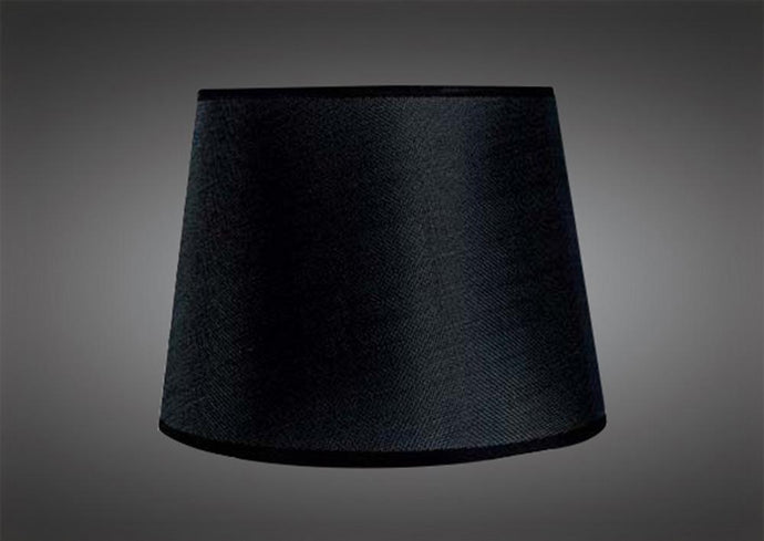 Mantra M5313 Habana Black Round Shade 300/350mm x 250mm, Suitable for Floor Lamps