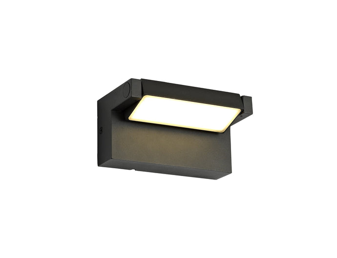 C-Lighting Halstead Wall Lamp Adjustable, 1 x 10W LED, 3000K, 720lm, IP54, Graphite Black, 3yrs Warranty - 28774