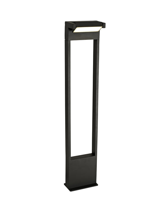 C-Lighting Halstead Tall Post, 1 x 10W LED, 3000K, 720lm, IP54, Graphite Black, 3yrs Warranty - 28776