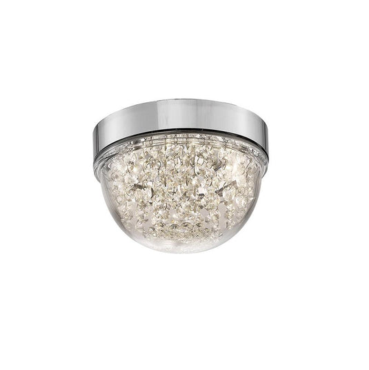 Diyas IL80010 Harper Small Ceiling 6W 500lm LED 4000K Polished Chrome/Crystal - 38553