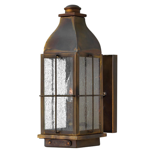 Hinkley HK-BINGHAM-S Bingham 1 Light Small Wall Lantern