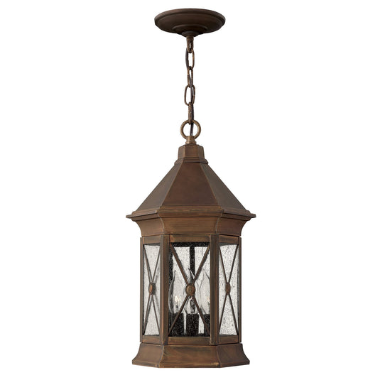 Hinkley HK-BRIGHTON8-M Brighton 3 Light Chain Lantern