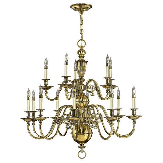 Hinkley HK-CAMBRIDGE15 Cambridge 15 Light Chandelier