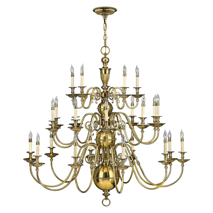 Hinkley HK-CAMBRIDGE25 Cambridge 25 Light Chandelier