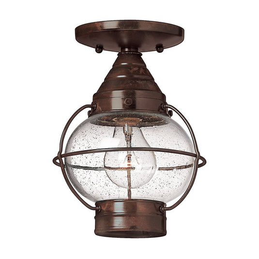 Hinkley HK-CAPECOD8-S Cape Cod 1 Light Flush Lantern