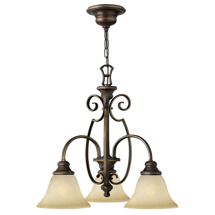 Hinkley HK-CELLO3 Cello 3 Light Chandelier