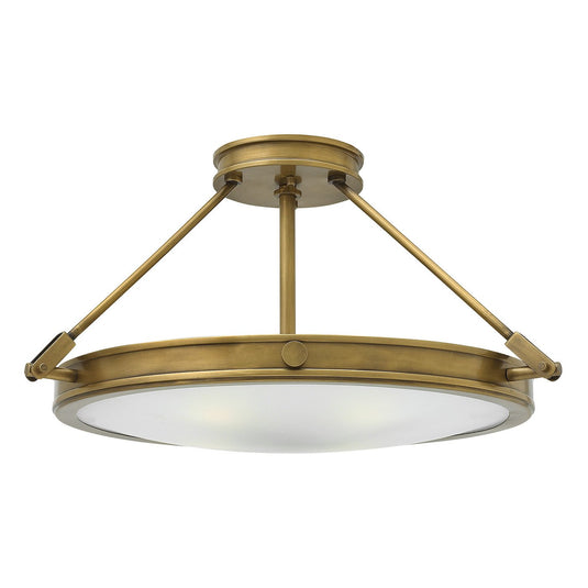 Hinkley HK-COLLIER-SF-M Collier 4 Light Large Semi-Flush