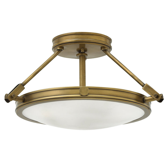 Hinkley HK-COLLIER-SF-S Collier 3 Light Semi-Flush