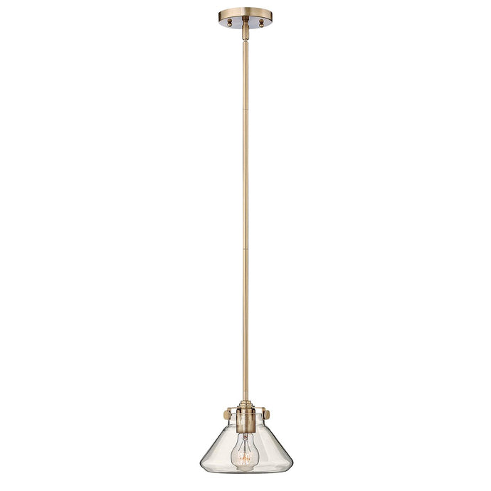 Hinkley HK-CONGRESS-P-A-BC Congress 1 Light Clear Glass Pendant - Brushed Caramel