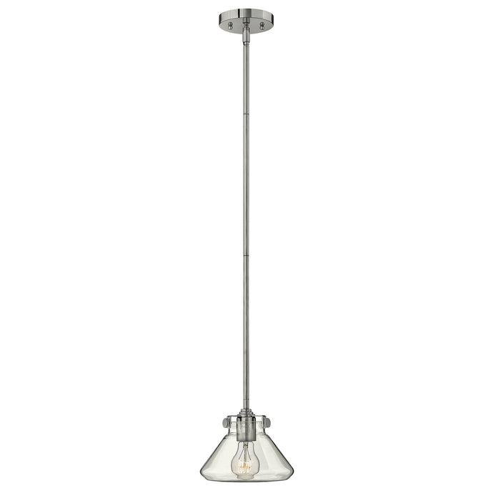 Hinkley HK-CONGRESS-P-A-CM Congress 1 Light Clear Glass Pendant - Chrome