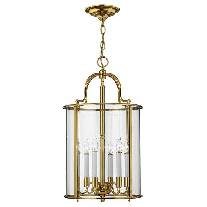 Hinkley HK-GENTRY-P-L-PB Gentry 6 Light Large Pendant - Polished Brass