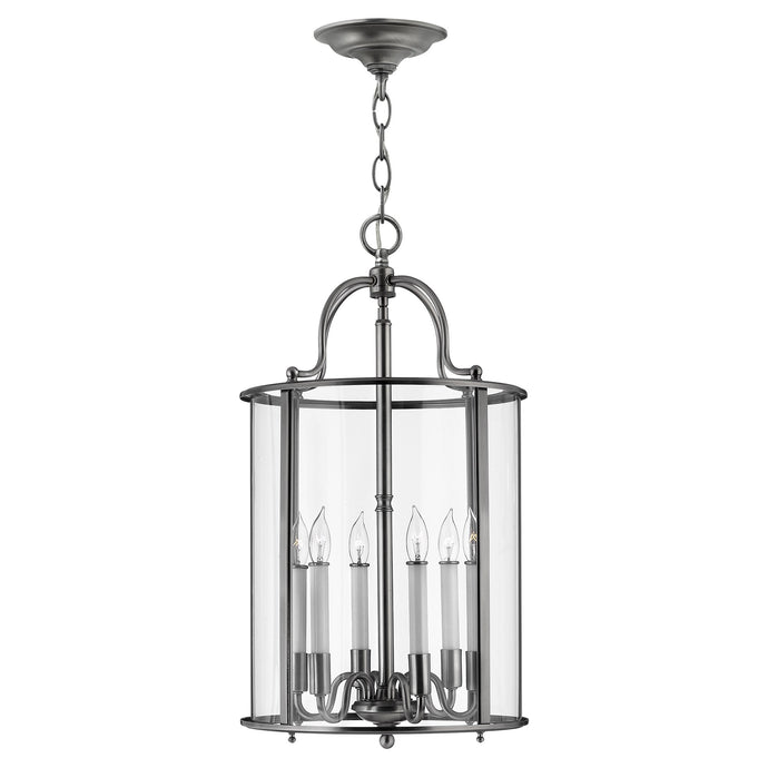 Hinkley HK-GENTRY-P-L-PW Gentry 6 Light Large Pendant - Pewter