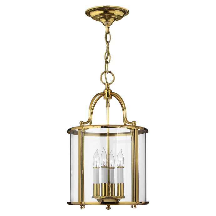 Hinkley HK-GENTRY-P-M-PB Gentry 4 Light Medium Pendant - Polished Brass