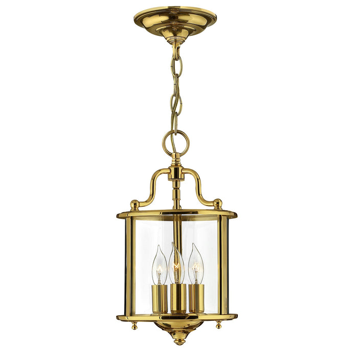 Hinkley HK-GENTRY-P-S-PB Gentry 3 Light Small Pendant - Polished Brass