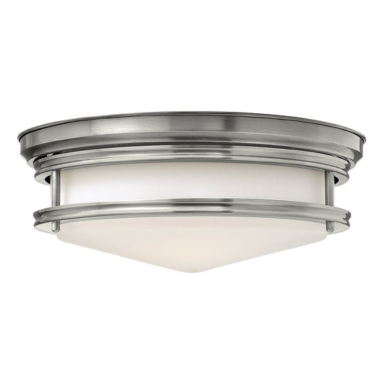 Hinkley HK-HADLEY-F-AN Hadley 3 Light Flush Antique Nickel