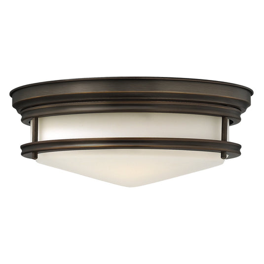 Hinkley HK-HADLEY-F-OZ Hadley 3 Light Flush - Oil Rubbed Bronze