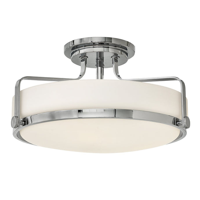 Hinkley HK-HARPER-SFM-CM Harper Medium Semi Flush - Polished Chrome