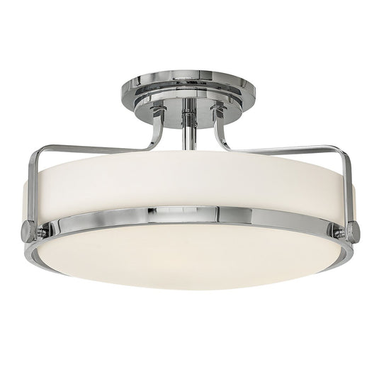 Hinkley HK-HARPER-SFM-CM Harper Medium Semi Flush - Polished Chrome