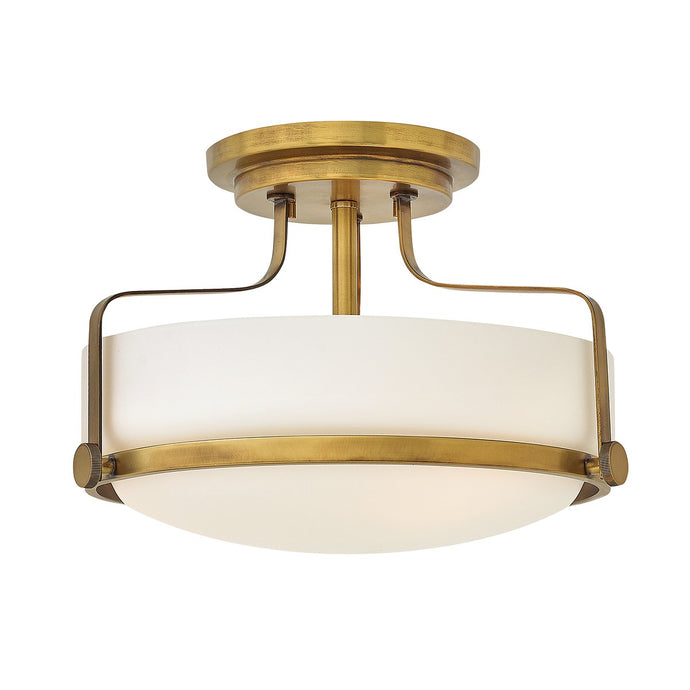 Hinkley HK-HARPER-SFS-HB Harper Small Semi-Flush - Heritage Brass