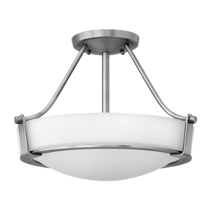 Hinkley HK-HATHAWAY-SFSN Hathaway 2 Light Small Semi-flush - Antique Nickel