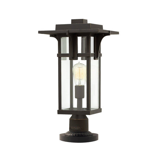 Hinkley HK-MANHATTAN3-M Manhattan 1 Light Pedestal