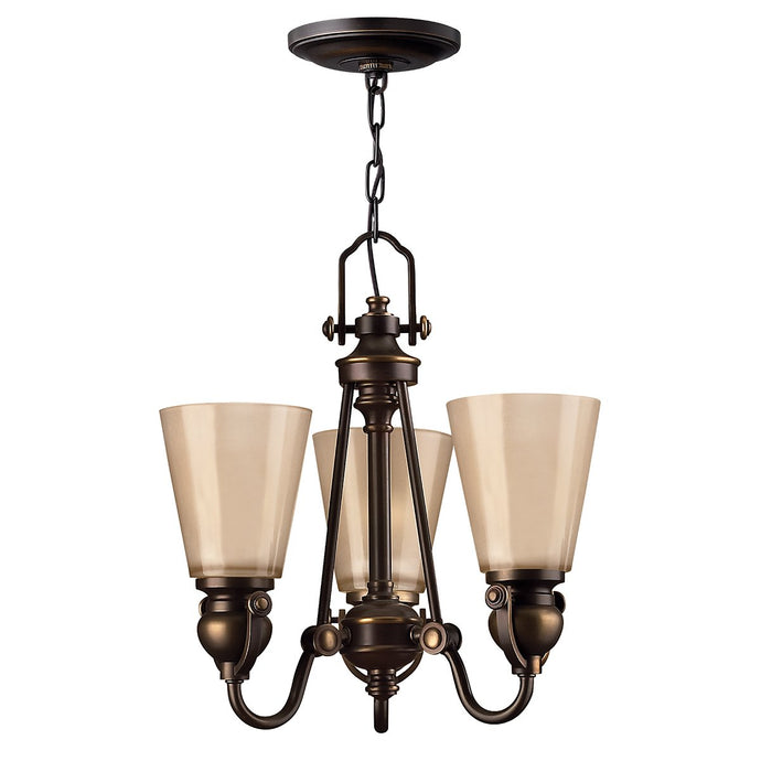 Hinkley HK-MAYFLOWER3 Mayflower 3 Light Chandelier