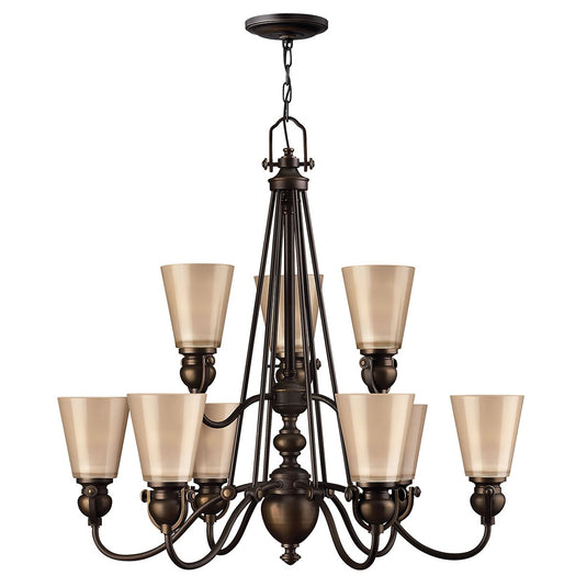 Hinkley HK-MAYFLOWER9 Mayflower 9 Light Chandelier