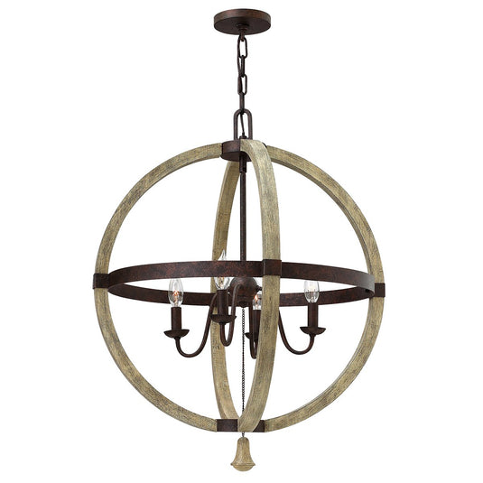 Hinkley HK-MIDDLEFIELDP4 Middlefield 4 Light Chandelier