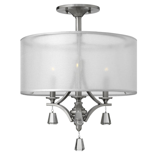 Hinkley HK-MIME-SF Mime 3 Light Semi-Flush