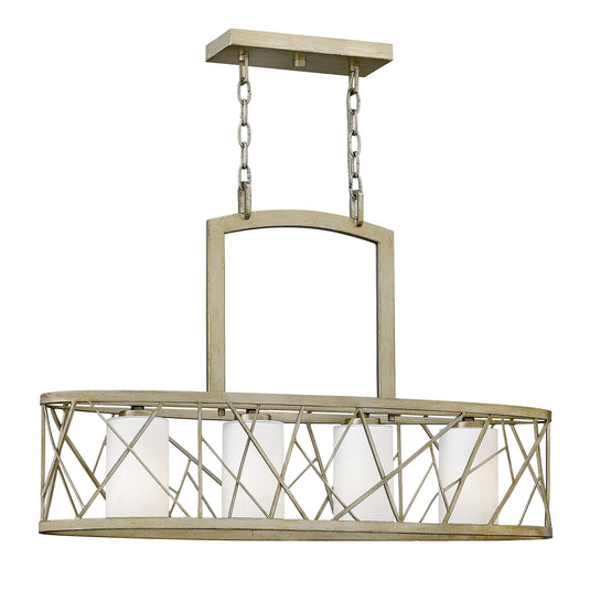 Hinkley HK-NEST4-ISLE-SL Nest 4 Light Island Chandelier