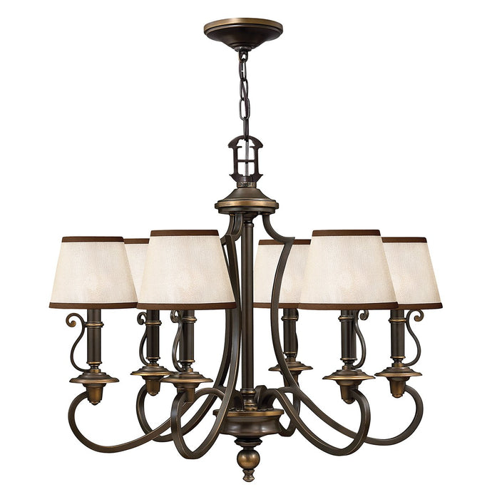 Hinkley HK-PLYMOUTH6 Plymouth 6 Light Chandelier