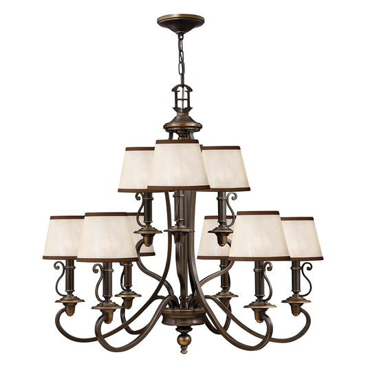 Hinkley HK-PLYMOUTH9 Plymouth 9 Light Chandelier