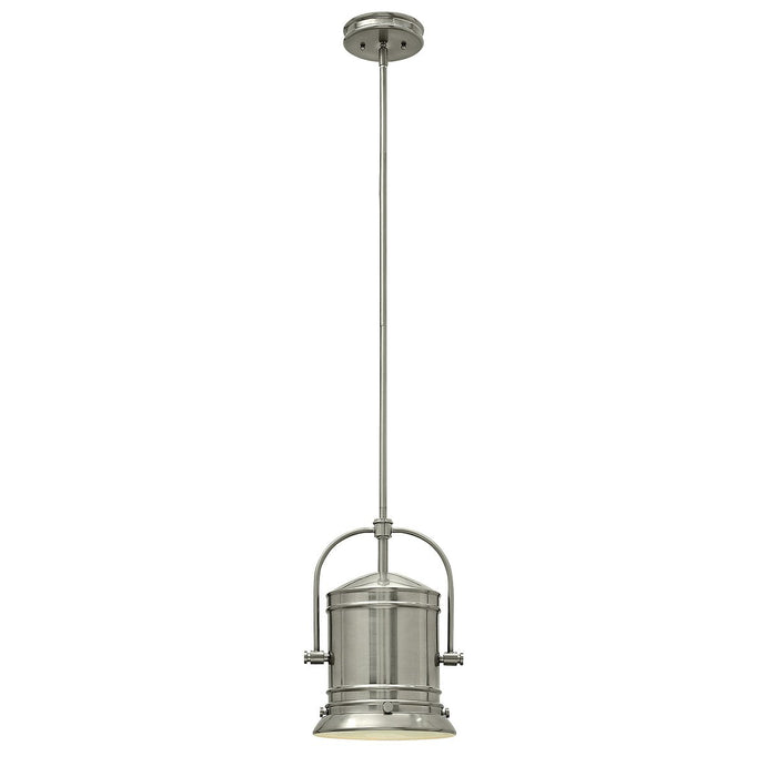 Hinkley HK-PULLMAN-M-BN Pullman 1 Light Pendant - Brushed Nickel