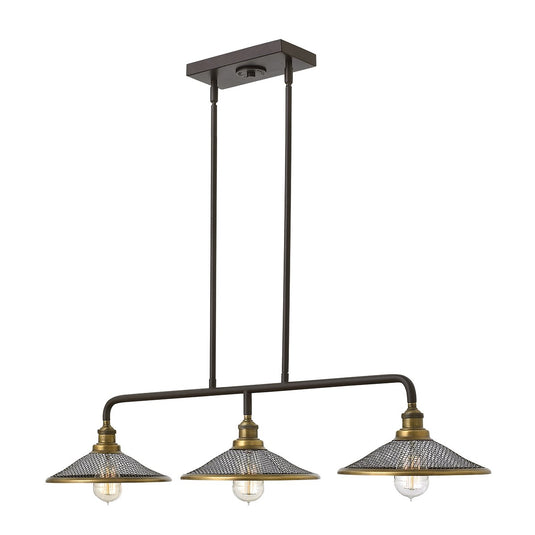 Hinkley HK-RIGBY-ISLE-KZ Rigby 3 Light Island Chandelier