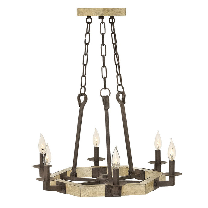 Hinkley HK-WYATT6 Wyatt 6 Light Chandelier