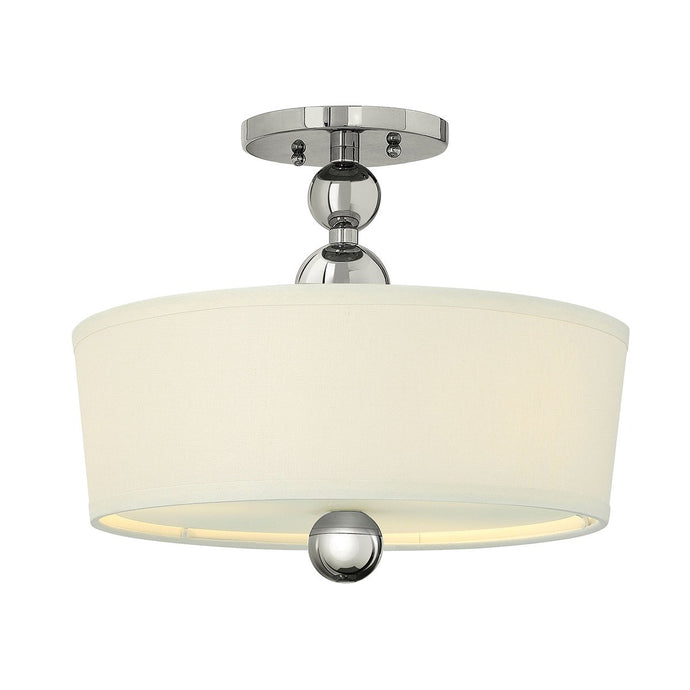 Hinkley HK-ZELDA-SF-PN Zelda 3 Light Semi-Flush - Polished Nickel