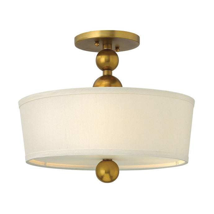 Hinkley HK-ZELDA-SF-VS Zelda 3 Light Semi-Flush - Vintage Brass