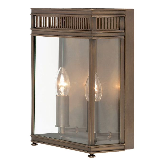 Elstead Lighting HL7-M-DB Holborn 2 Light Half Lantern Medium - Dark Bronze