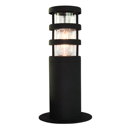 Elstead Lighting HORNBAEK-PED Hornbaek 1 Light Pedestal Lantern