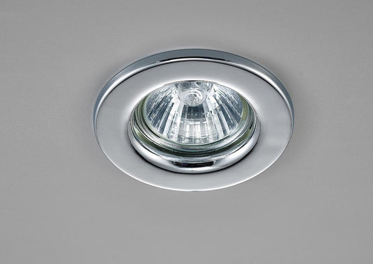 Deco D0036 Hudson GU10 Fixed Downlight Polished Chrome (Lamp Not Included)