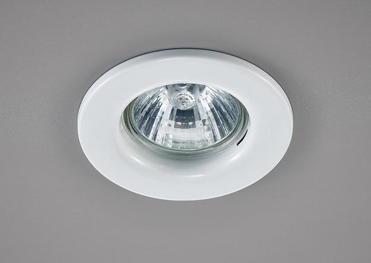 Deco D0041 Hudson GU10 Fixed Downlight White (Lamp Not Included)
