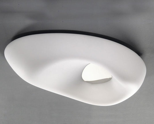 Mantra M1335 Huevo Ceiling 6 Light E27 Outdoor IP44, Polished Chrome/Opal White