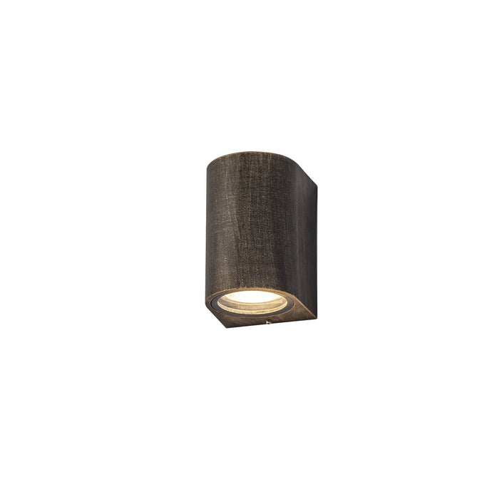 C-Lighting Ida Curved Wall Lamp, 1 x GU10, IP54, Black/Gold - 28811