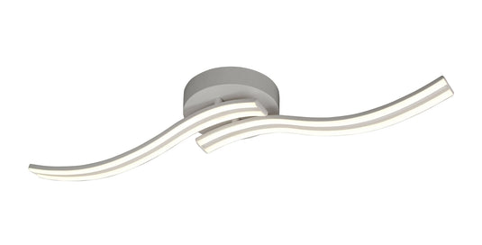 C-Lighting Ide 2 Light Ceiling, Wall, 2 x 12W LED, 4000K, 1556lm, White, 3yrs Warranty - 28696